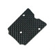 REAR WING MOUNT PLATE CARBON MBX8R - MUGEN - E2431