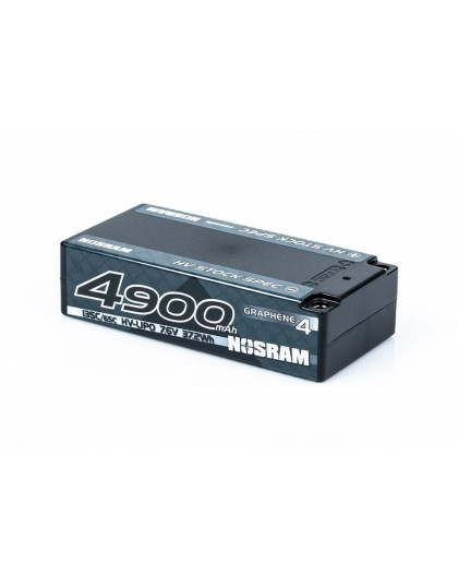 Lipo Battery HV Shorty Graphene 4900mAh 7.6V - NOSRAM - 999651