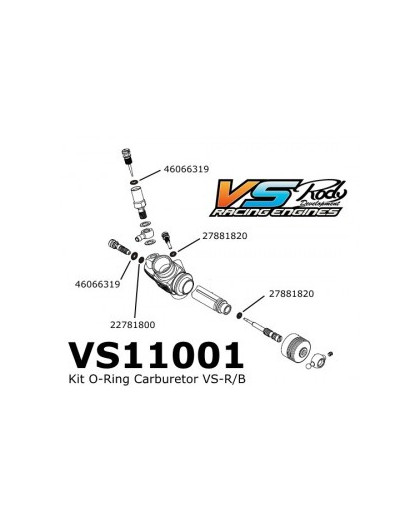 Kit joints carburateur VS-R/B - VS - VS11001