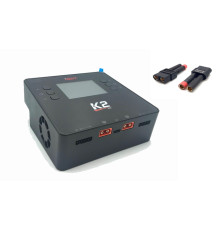 Chargeur ISDT Double K2 2x500W + Connecteurs - ISDT - K2-C
