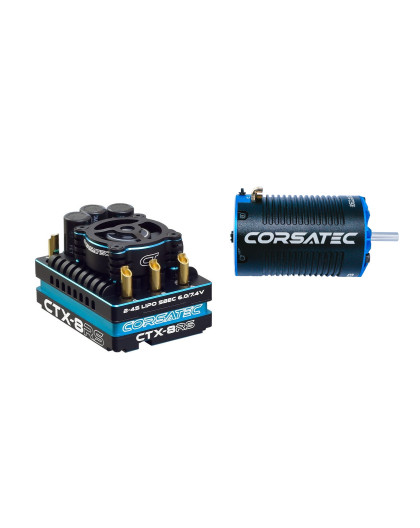 Corsatec Race Pro esc 1/8 250A + Motor 2100kv - CORSATEC
