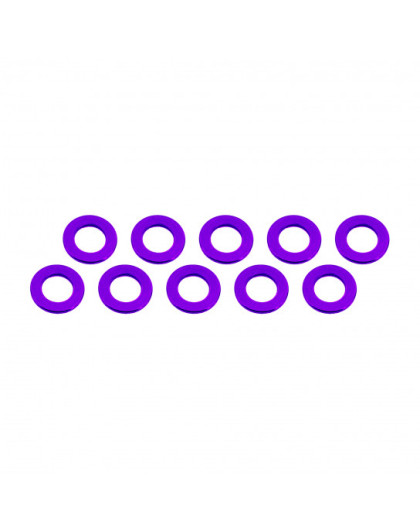 Rondelles 3x6x0.5mm - Violet (10pcs) - ULTIMATE - UR1504-P