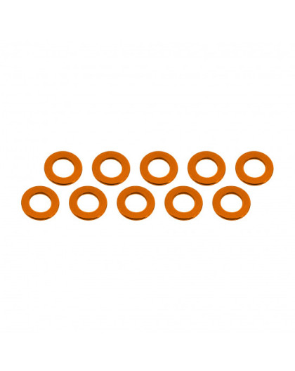 Rondelles 3x6x0.5mm - Orange (10pcs) - ULTIMATE - UR1504-G