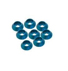 Rondelle cuvette 3mm Bleu tete cyl (x8) - ULTIMATE - UR1521-A