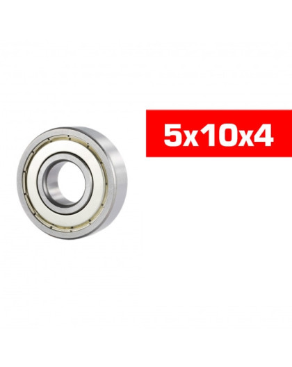"5x10x4mm SELECT ""HS"" METAL SHIELDED CLUTCH BEARING SET (10pcs.) - 