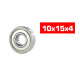 Roulements métal HS 10x15x4 (2pcs) - ULTIMATE - UR7846-2