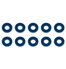 Rondelles alu bleues 7.8x3.5x.1.0 (10) - ASSOCIATED - 31388