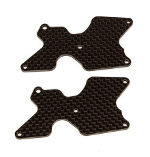 RC8B4 FT REAR ARM INSERTS CARBON - ASSOCIATED - AS81542