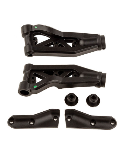 RC8B4.1/e FRONT SUSPENSION ARMS. SOFT - ASSOCIATED - 81637