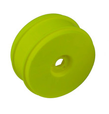 83MM 1/8TH BUGGY WHEELS YELLOW (4) - ASSOCIATED - 89297