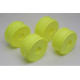 83MM 1/8TH BUGGY WHEELS YELLOW (4) - ASSOCIATED - 89297