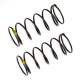 FRONT SHOCK SPRINGS YELLOW 4.30 LB L44M - ASSOCIATED - 91834