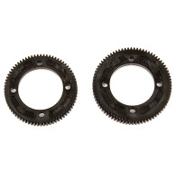 B74 CENTRE DIFF SPUR GEARS, 72/78 TOOTH - ASSOCIATED - 92149