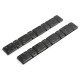 BLACK CHASSIS WEIGHTS w/ADHESIVE 5G/10G X 2 STRIPS - CENTRO - C0504