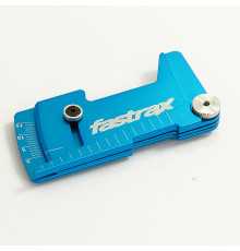 ALUMINIUM RIDE HEIGHT AND CAMBER GAUGE BLUE - FASTRAX - FAST409