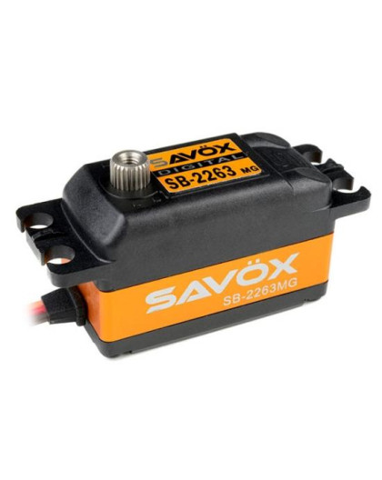 Servo Savox Brushless Low-Profil SB-2263MGB - SAVOX - SAV-SB2263MGB