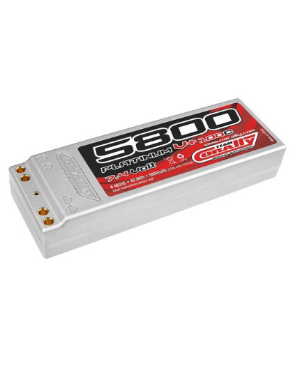 Lipo Platinum V+ 100C 5800mah 2S Stick - CORALLY - C-48335